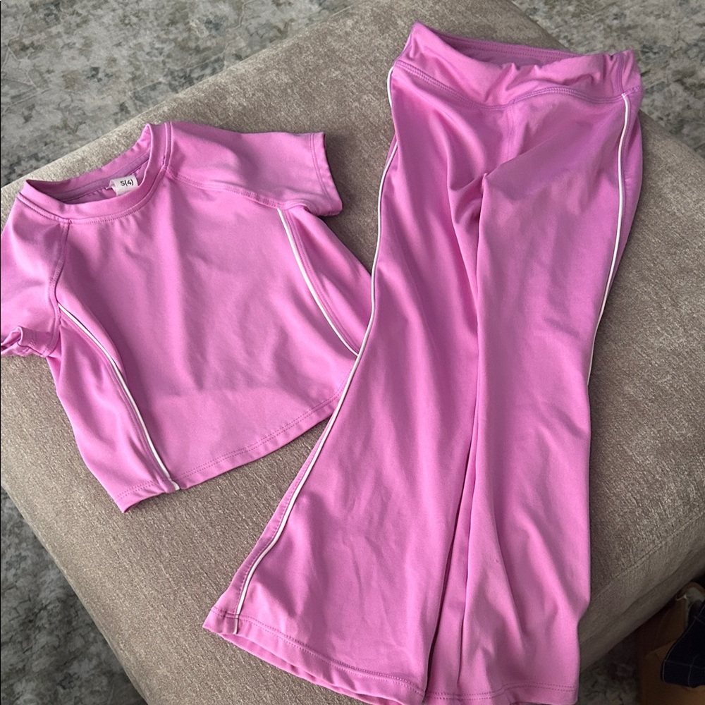 90 Degree By Reflex Pink Kids Matching Set